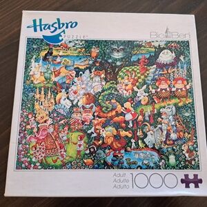 Hasbro Alice in Wonderland Puzzle1000 piece Complete